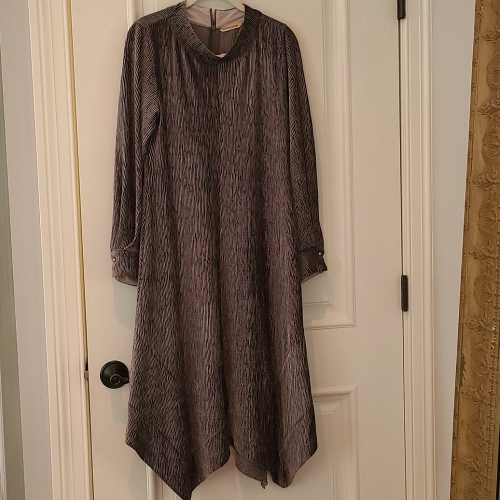 Soft Surroundings lagenlook velvet midi dress